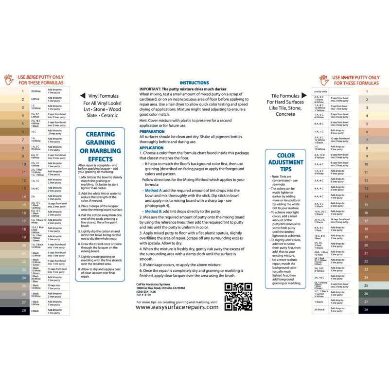 CalFlor Hard Surface Repair Kit & Reviews Wayfair